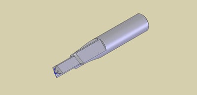 A 3D Illustration of a Step G-drill